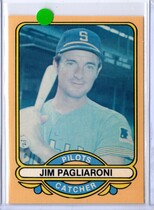 1983 Galasso Seattle Pilots 69 #35 Jim Pagliaroni