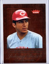 2005 Fleer Tradition Cooperstown Tribute #10 Johnny Bench