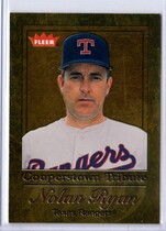 2005 Fleer Tradition Cooperstown Tribute Gold #8CT Nolan Ryan