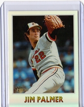 2024 Topps Heritage 1975 Baseball Sensations Platinum Foil #75BS-2 Jim Palmer