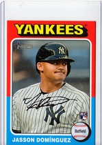 2024 Topps Heritage Oversized 1975 Topps Box Loaders #OB-42 Jasson Dominguez