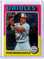 2024 Topps Heritage Chrome #338 Ryan Mountcastle