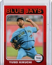 2024 Topps Heritage Red Border #433 Yusei Kikuchi