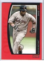 2009 Topps Unique Red #121 David Ortiz