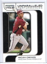2009 Topps Unique Unparalled Performances #UP19 Micah Owings