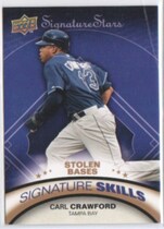 2009 Upper Deck Signature Stars Signature Skills #SS-8 Carl Crawford
