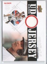 2010 Upper Deck UD Game Jersey #UDGJ-AJ Adam Jones