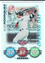 2010 Topps Opening Day Attax #ODTA6 Alex Rodriguez