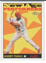 2010 Topps Heritage New Age Performers #NA9 Albert Pujols