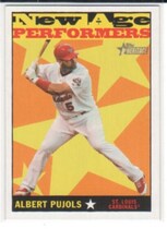 2010 Topps Heritage New Age Performers #NAP9 Albert Pujols
