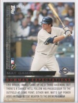 2010 Bowman Expectations #BE10 Mat Gamel|Ryan Braun