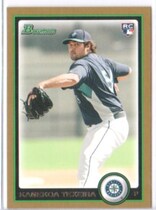 2010 Bowman Gold #193 Kanekoa Texeira