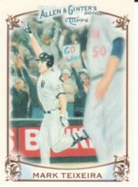 2010 Topps Allen & Ginter Baseball Highlight Sketches #AGHS14 Mark Teixeira