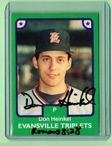 1984 TCMA Evansville Triplets #19 Don Heinkel