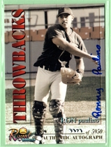 2001 Royal Rookies Autos #24 Ronny Paulino