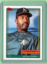 1991 Topps Debut 90 #64 Reggie Harris