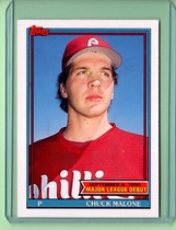 1991 Topps Debut 90 #95 Chuck Malone