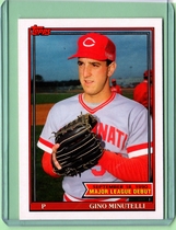 1991 Topps Debut 90 #109 Gino Minutelli