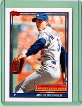1991 Topps Debut 90 #115 Jim Neidlinger