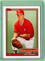 1991 Topps Debut 90 #142 Tim Sherrill
