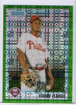 2010 Bowman Chrome Prospects X-Fractors (Green) #BCP139 Yohan Flande