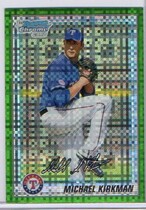 2010 Bowman Chrome Prospects X-Fractors (Green) #BCP143 Michael Kirkman