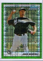 2010 Bowman Chrome Prospects X-Fractors (Green) #BCP186 Jhan Marinez