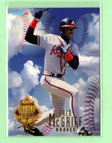 1994 Fleer Update Diamond Tribute #7 Fred McGriff