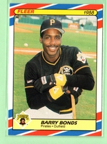 1988 Fleer Superstars #4 Barry Bonds