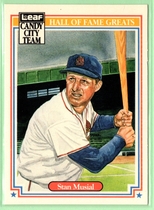 1987 Leaf Special Olympics #H4 Stan Musial