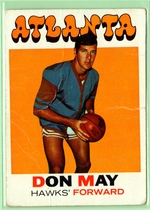 1971 Topps Base Set #6 Don May