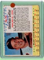 1963 Post Base Set #42 Sherm Lollar