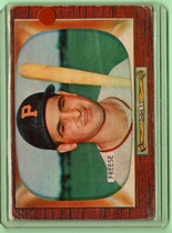 1955 Bowman Base Set #84 George Freese