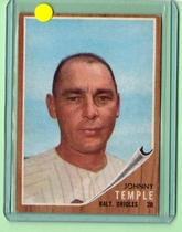 1962 Topps Base Set #34 Johnny Temple