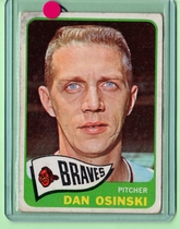 1965 Topps Base Set #223 Dan Osinski