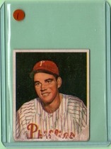 1950 Bowman Base Set #227 Bob Miller
