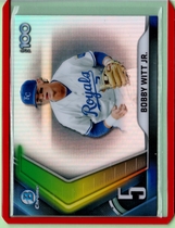2022 Bowman Chrome Bowman Scouts Top 100 #BTP-5 Bobby Witt Jr.