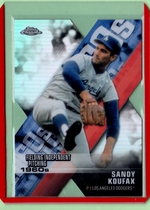 2020 Topps Chrome Decade of Dominance Die-Cut #DOD-8 Sandy Koufax