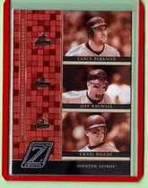 2005 Donruss Zenith Mozaics #M-10 Bagwell|Berkman|Biggio