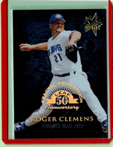 1998 Leaf Fractal Foundations #167 Roger Clemens