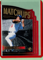 1996 SP Marquee Matchups Die Cut #MM2 Hideo Nomo