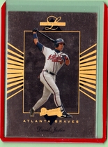 1994 Leaf Limited Gold All Stars #14 David Justice