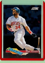 1993 Score The Franchise #9 Kirby Puckett