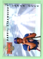 1993 Upper Deck Then & Now #TN8 Darryl Strawberry