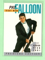1991 Arena Draft Picks #1 Pat Falloon