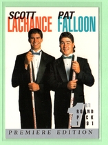 1991 Arena Draft Picks #32 Pat Falloon|Scott Lachance
