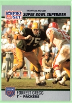 1990 Pro Set Super Bowl 160 #56 Forrest Gregg