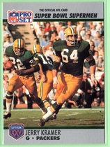 1990 Pro Set Super Bowl 160 #64 Jerry Kramer