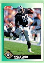 1991 Score Supplemental #7T Roger Craig