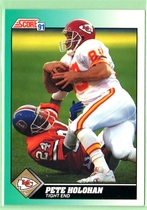 1991 Score Supplemental #8T Pete Holohan